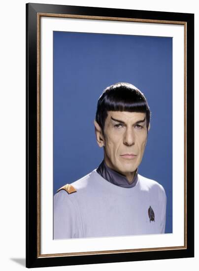 Star Trek, le film (Star Trek: The Motion Picture) by Robert Wise with Leonard Nimoy, 1979 (photo)-null-Framed Photo