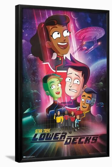 Star Trek: Lower Decks - Key Art-Trends International-Framed Poster