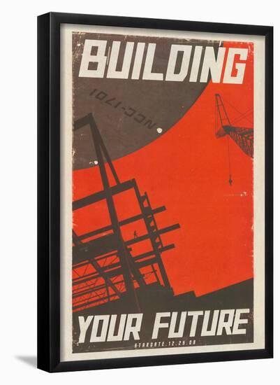 Star Trek Movie Building Your Future Poster Print-null-Framed Mini Poster