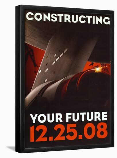 Star Trek Movie Constructing Your Future Poster Print-null-Framed Mini Poster