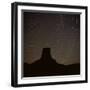 Star Trek Over Monument Valley, an Area in Utah and Arizona, USA-Tony Gervis-Framed Photographic Print