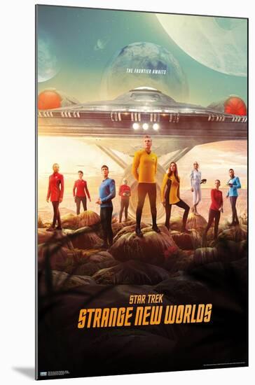 Star Trek: Strange New Worlds - Key Art-Trends International-Mounted Poster