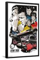 Star Trek: Universe - Joshua Budich Illustration-Trends International-Framed Poster