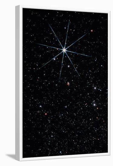 Star Vega In the Constellation of Lyra-John Sanford-Framed Photographic Print