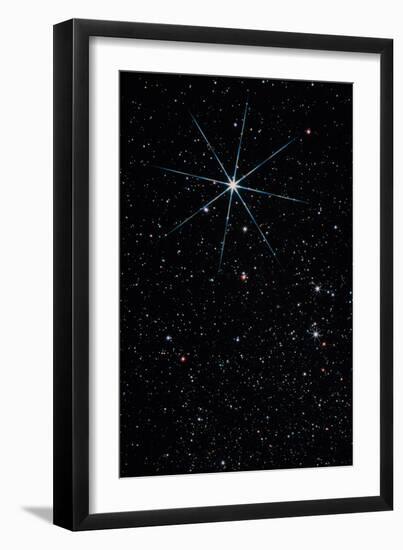 Star Vega In the Constellation of Lyra-John Sanford-Framed Photographic Print