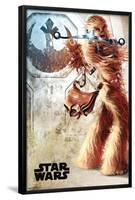 Star Wars: A New Hope - Chewy-Trends International-Framed Poster