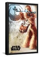 Star Wars: A New Hope - Chewy-Trends International-Framed Poster