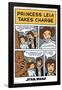 Star Wars: A New Hope - Comic Panel-Trends International-Framed Poster