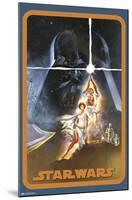 Star Wars: A New Hope - Galaxy Pose-Trends International-Mounted Poster
