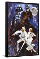 Star Wars: A New Hope - Illustrated One Sheet-Trends International-Framed Poster