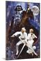 Star Wars: A New Hope - Illustrated One Sheet-Trends International-Mounted Poster