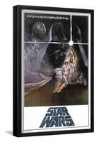 Star Wars: A New Hope - One Sheet B (No Billing Block)-Trends International-Framed Poster