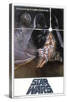 Star Wars: A New Hope - One Sheet B (No Billing Block)-Trends International-Stretched Canvas