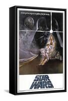 Star Wars: A New Hope - One Sheet B (No Billing Block)-Trends International-Framed Stretched Canvas