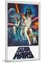 Star Wars: A New Hope - One Sheet (No Billing Block)-Trends International-Mounted Poster