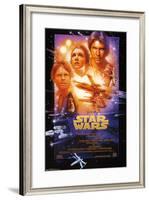 Star Wars: A New Hope - One Sheet Premium Poster-null-Framed Poster