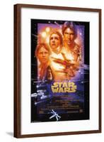 Star Wars: A New Hope - One Sheet Premium Poster-null-Framed Poster