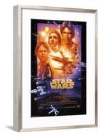 Star Wars: A New Hope - One Sheet Premium Poster-null-Framed Poster