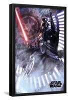 Star Wars: A New Hope - Vader-Trends International-Framed Poster