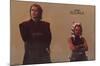 Star Wars: Ahsoka - Ahsoka and Anakin Throwback-Trends International-Mounted Poster