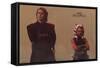 Star Wars: Ahsoka - Ahsoka and Anakin Throwback-Trends International-Framed Stretched Canvas