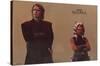 Star Wars: Ahsoka - Ahsoka and Anakin Throwback-Trends International-Stretched Canvas