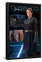 Star Wars: Ahsoka - Anakin Skywalker-Trends International-Framed Poster