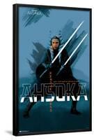 Star Wars: Ahsoka - Blue-Trends International-Framed Poster