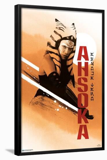 Star Wars: Ahsoka - Double Lightsabers-Trends International-Framed Poster