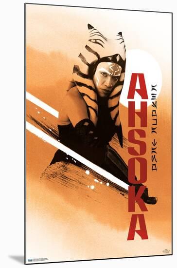 Star Wars: Ahsoka - Double Lightsabers-Trends International-Mounted Poster