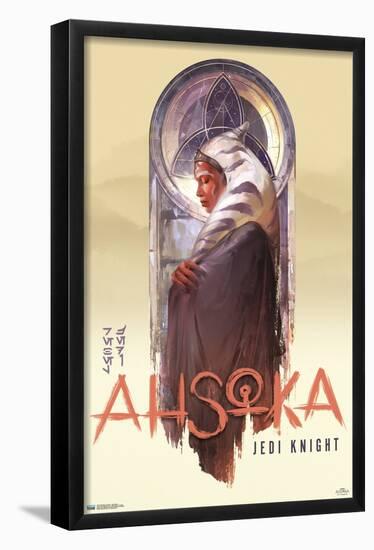 Star Wars: Ahsoka - Jedi Knight-Trends International-Framed Poster