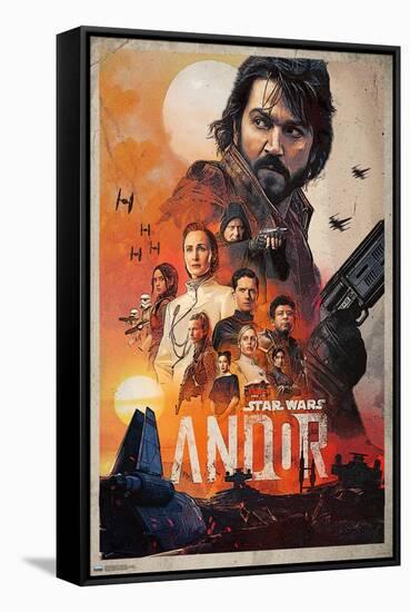 Star Wars: Andor - One Sheet-Trends International-Framed Stretched Canvas