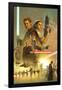 Star Wars: Attack Of The Clones - Celebration Mural-Trends International-Framed Poster