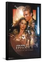 Star Wars: Attack of the Clones - One Sheet (No Billing Block)-Trends International-Framed Poster