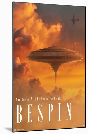 Star Wars: Bespin - Visit Bespin by Russell Walks 23-Trends International-Mounted Poster