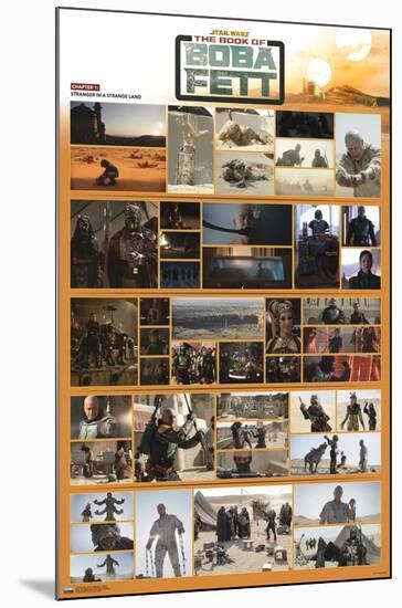 Star Wars: Book of Boba Fett - Chapter 1-Trends International-Mounted Poster