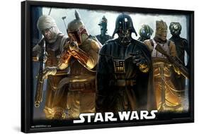 Star Wars - Bounty Hunters-null-Framed Poster