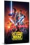 Star Wars: Clone Wars - Season 7 Key Art Premium Poster-null-Mounted Standard Poster