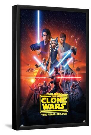 Hot Star Wars The Clone Wars Movie 2019 Season 7 Saved New Poster 24x36 T-4064 