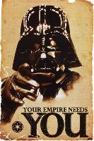 STAR WARS - Empire Needs You-null-Lamina Framed Poster