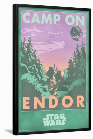 Star Wars: Endor - Camp On Endor-Trends International-Framed Poster