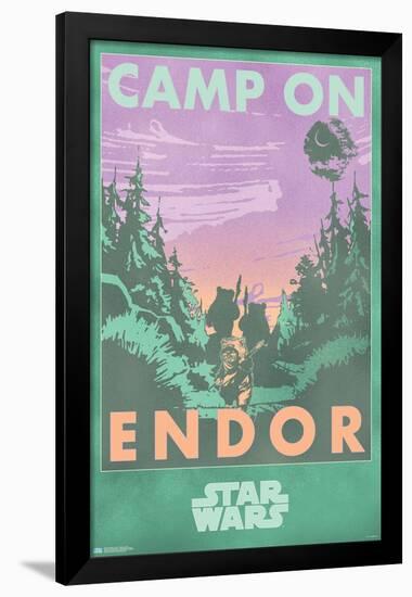 Star Wars: Endor - Camp On Endor-Trends International-Framed Poster