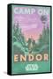 Star Wars: Endor - Camp On Endor-Trends International-Framed Stretched Canvas