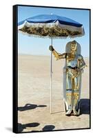 Star Wars: Episode IV-A New Hope [1977], directed by GEORGE LUCAS.-null-Framed Stretched Canvas