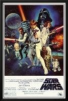 Star Wars - Episode IV New Hope - Classic Movie Poster-null-Lamina Framed Poster