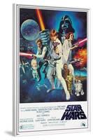 Star Wars: Episode IV New Hope - Classic Movie Poster-null-Framed Poster