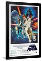 Star Wars: Episode IV New Hope - Classic Movie Poster-Trends International-Framed Poster