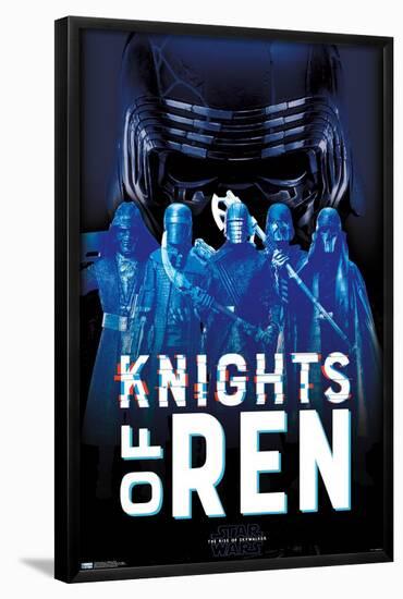 Star Wars: Episode IX - Knights of Ren-null-Framed Standard Poster