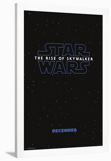 Star Wars: Episode IX - Logo-null-Framed Standard Poster