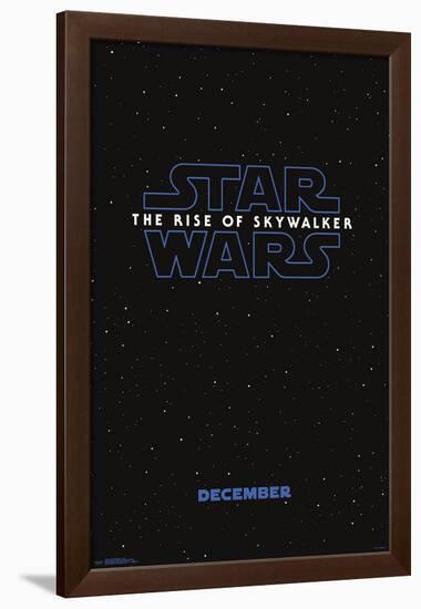 Star Wars: Episode IX - Logo-null-Framed Standard Poster